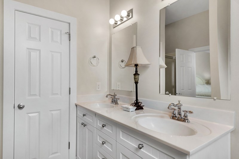 Upstairs Master Bathroom with Shower